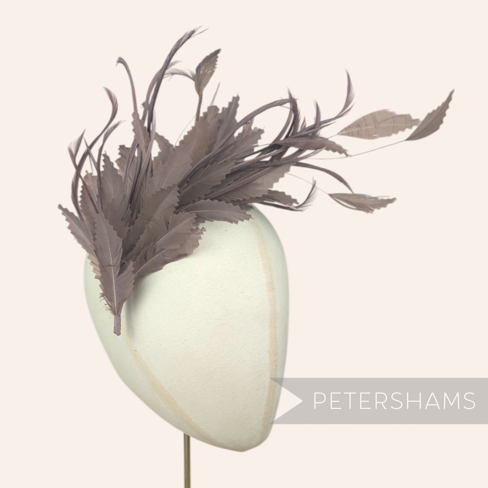 Biot, Coque and Zig Zag Goose Feather Hat Mount