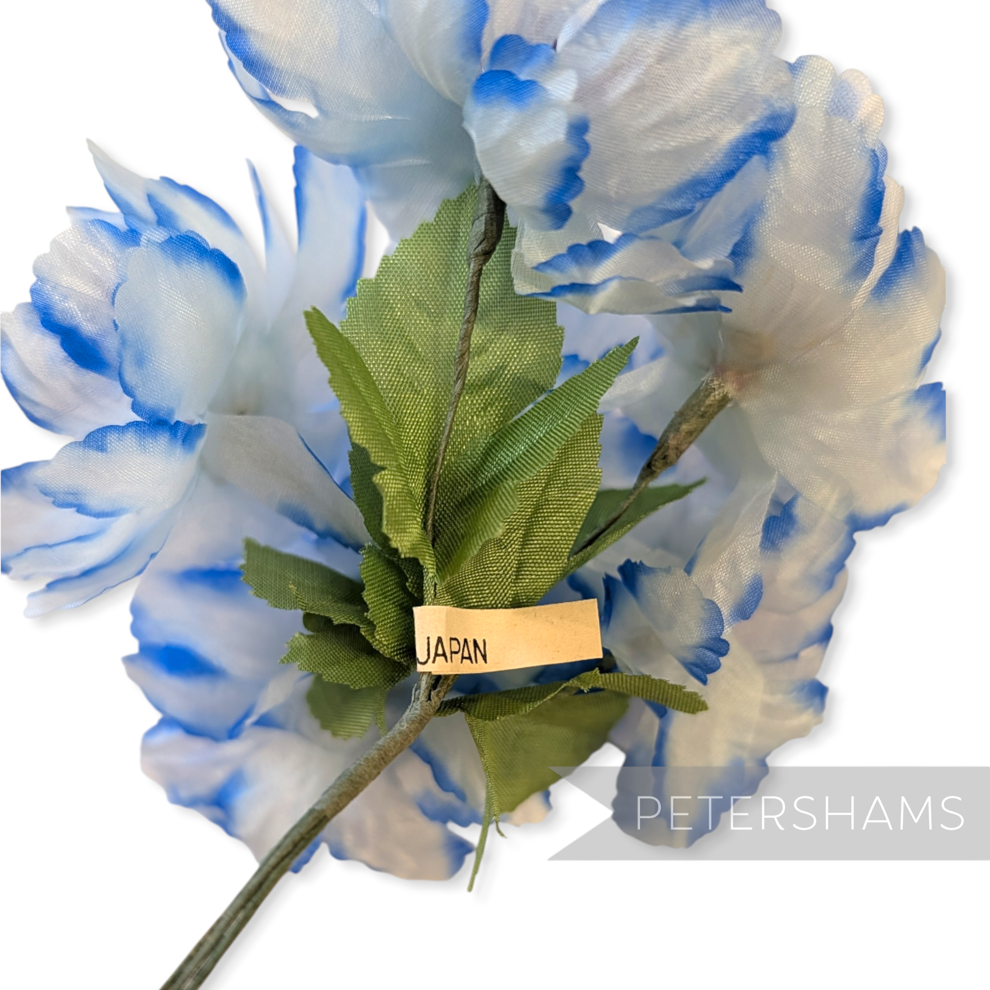 'Aowi' Vintage 1950/60s Wired Japanese Contrast Edge Flower Mount