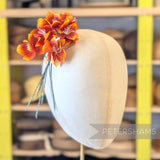 'Ruth' Vintage German Silk 6 Flower Blossom Bunch