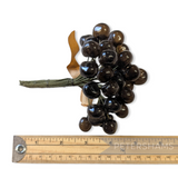 'Chere' Blown Acrylic Vintage German 1940/50s Wired Cherries - 36 Stems