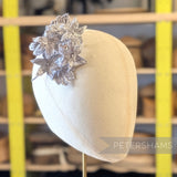 'Derwinda' Velvet Blossoms Wired Millinery Flower Mount