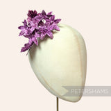 'Derwinda' Velvet Blossoms Wired Millinery Flower Mount