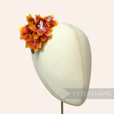 'Ruth' Vintage German Silk 6 Flower Blossom Bunch