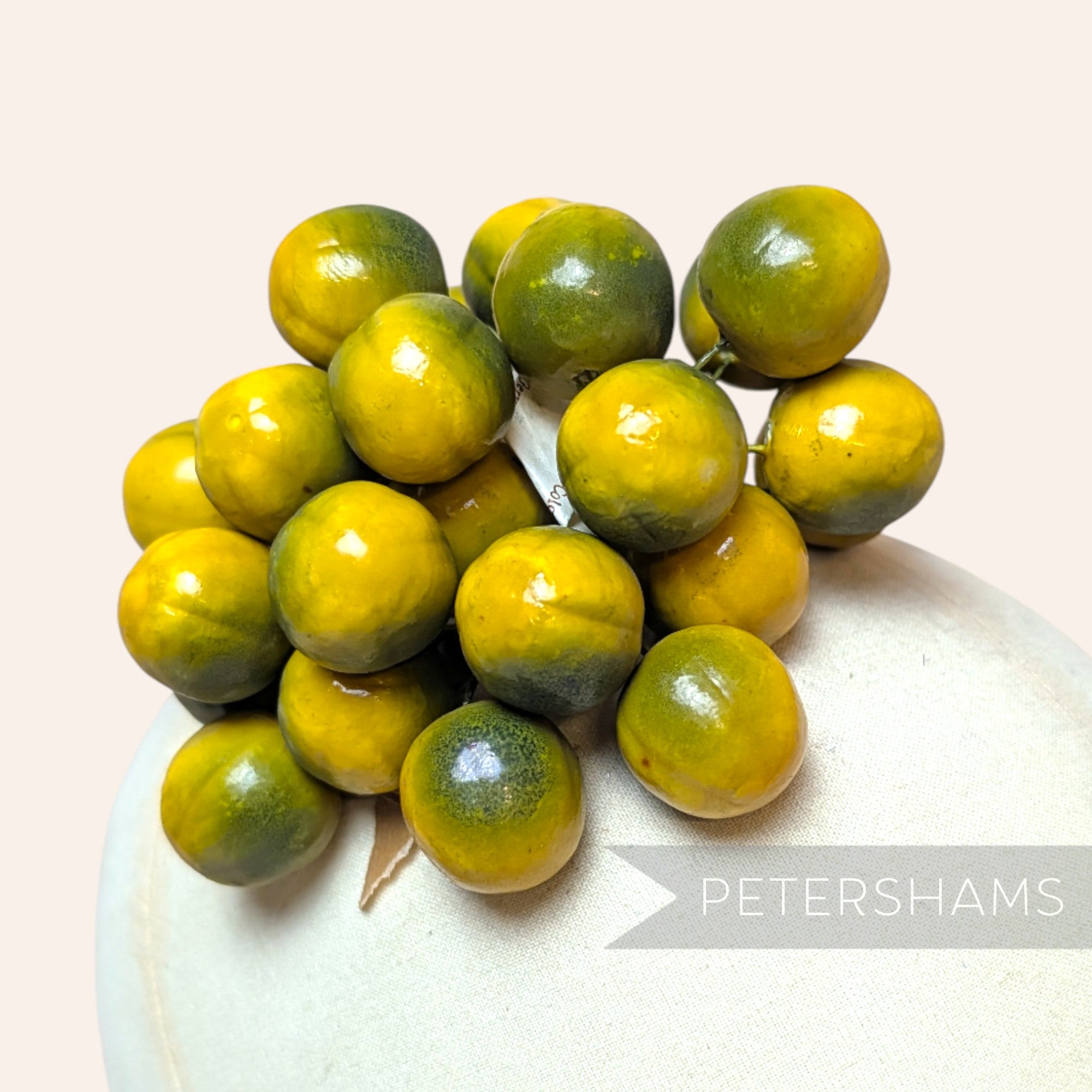 'Marvin' Vintage German Wired Melons - 24 stems