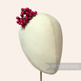 'Baie' Vintage Wired Currant Berry Ceramic Flower Stamens - 24 Stems