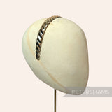 Metallic Gold Plastic Vintage 1960/70s Headband
