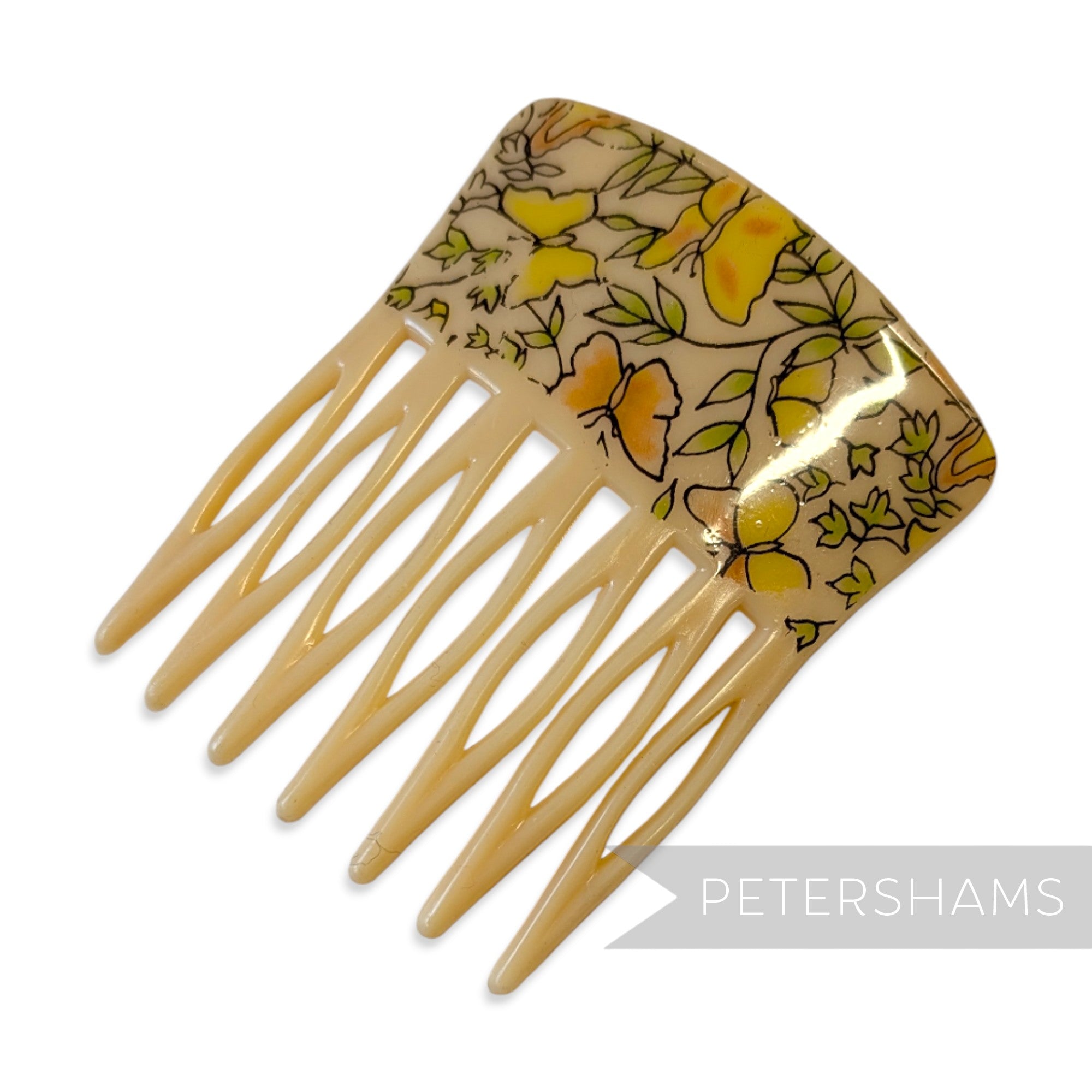 Vintage 1970/80s Plastic Hair Combs 55mm