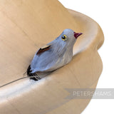 Tiny Vintage 1950s/60s Wired Feather Birds