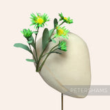 'Marguerite' Vintage 1960/70s Czech Daisy Spray Millinery Mount