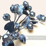 'Pomeline' Vintage 1950's German Pearly Apple Bud Hat Mount