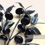 'Reazyn' Vintage 1950's German Berry & Leaf Wired Hat Mount