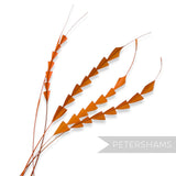 Zig Zag Coque Feathers - Pack of 5