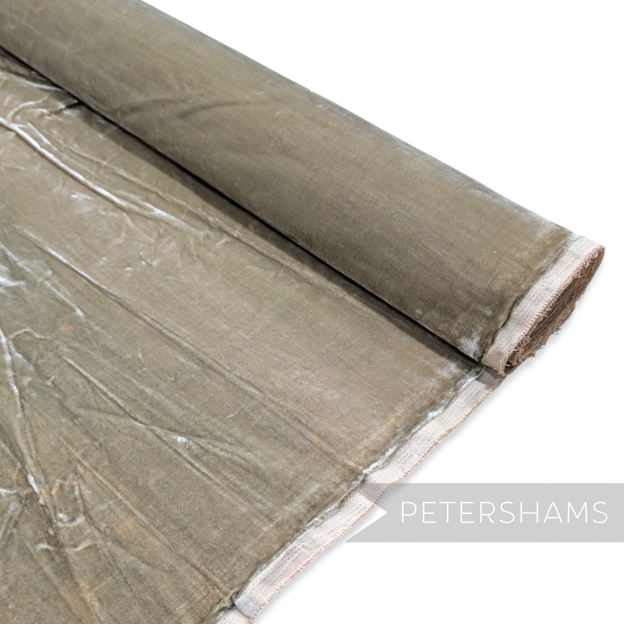 Antique 1920's Millinery Velvet Fabric - 1/2m