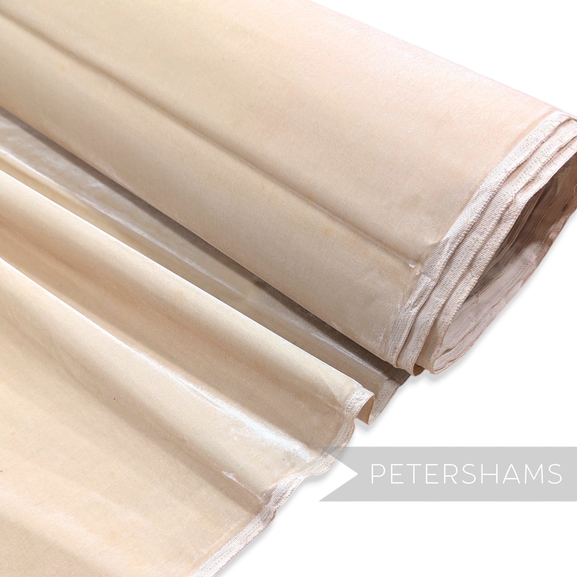 Antique 1920's Millinery Velvet Fabric - 1/2m