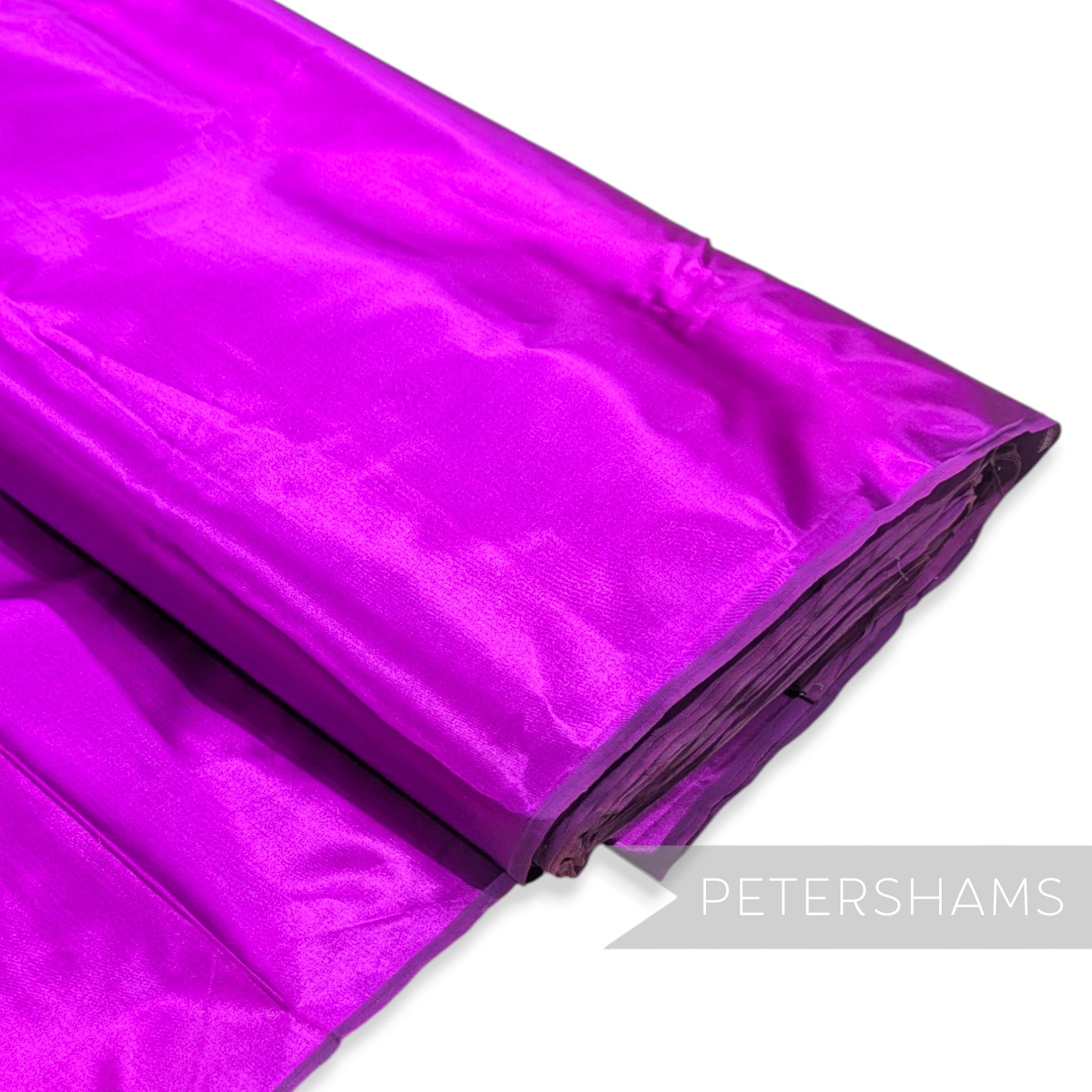 Vintage 1940s Millinery Satin Rayon Fabric - 1/2m