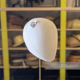 Metallic Gold Foil Paper Rose Leaves 25mm - Pack of 12