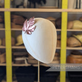 Vintage Metallic Copper Veined Maple Leaf Cutout - Pack of 5