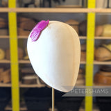 Layered Leaf Vintage 1980s Plastic Hair Comb