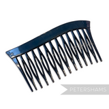 Vintage 1980's Wave Design Plastic Hair Comb