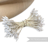 Vintage 1940/50s Pearlized Skinny Tip Double Sided Stamens