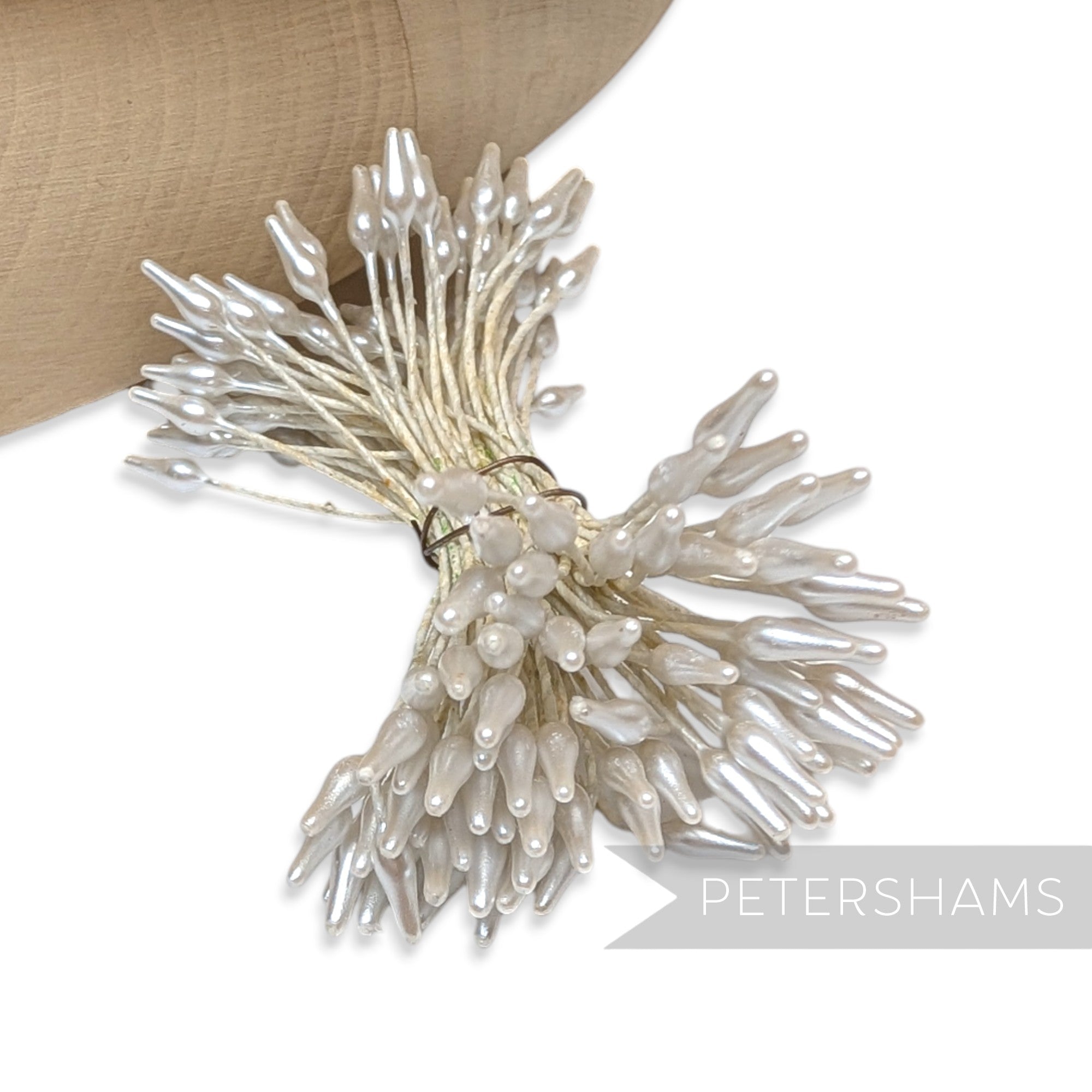 Vintage 1940/50s Pearlized Skinny Tip Double Sided Stamens