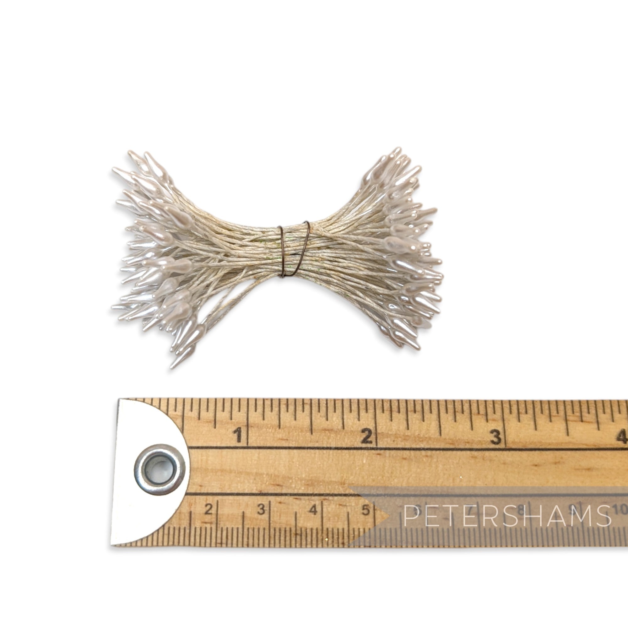 Vintage 1940/50s Pearlized Skinny Tip Double Sided Stamens