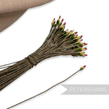 Vintage 1940/50s Wired Triple Colour Flower Stamens