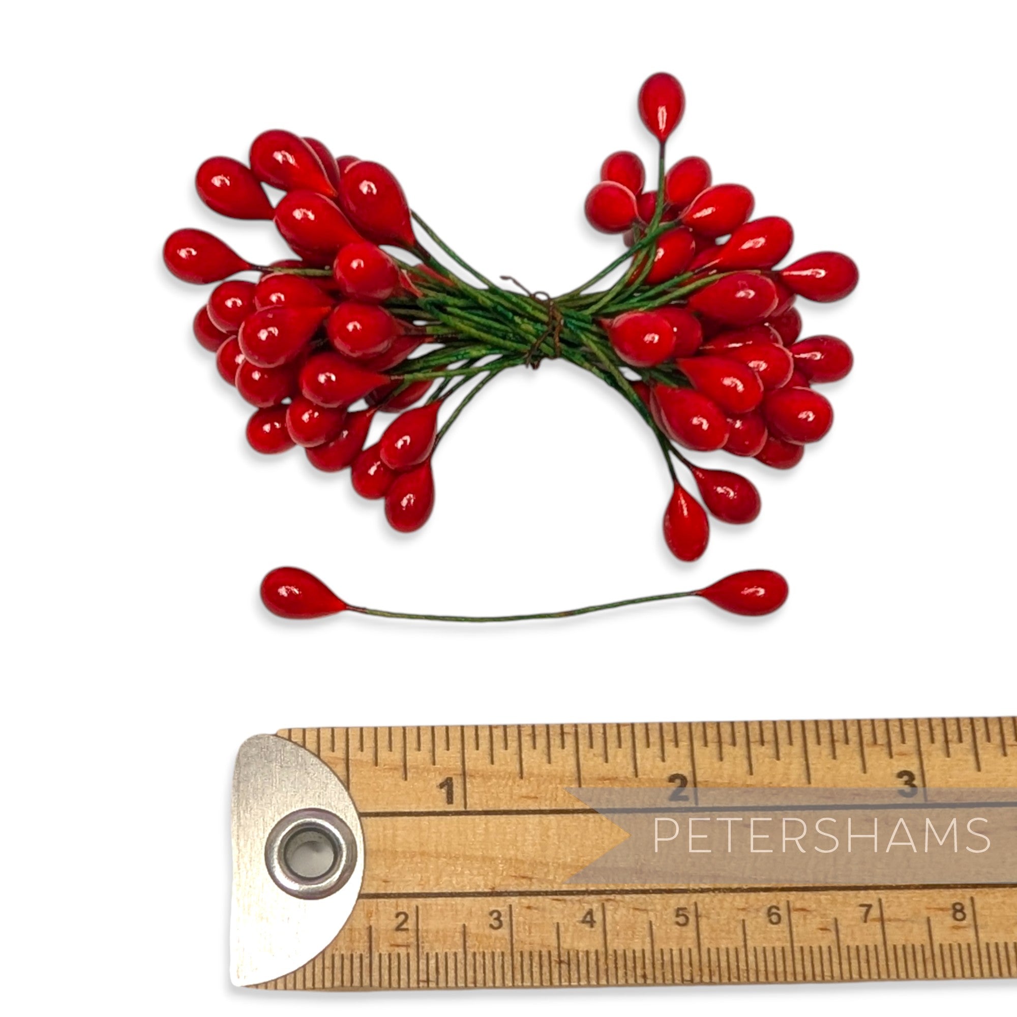 Vintage 1960/70s Double-Ended Ceramic Berry Pep Flower Stamens