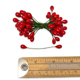 Vintage 1960/70s Double-Ended Ceramic Berry Pep Flower Stamens