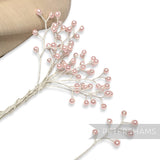Wired Pearl Sprays - 12 Stems