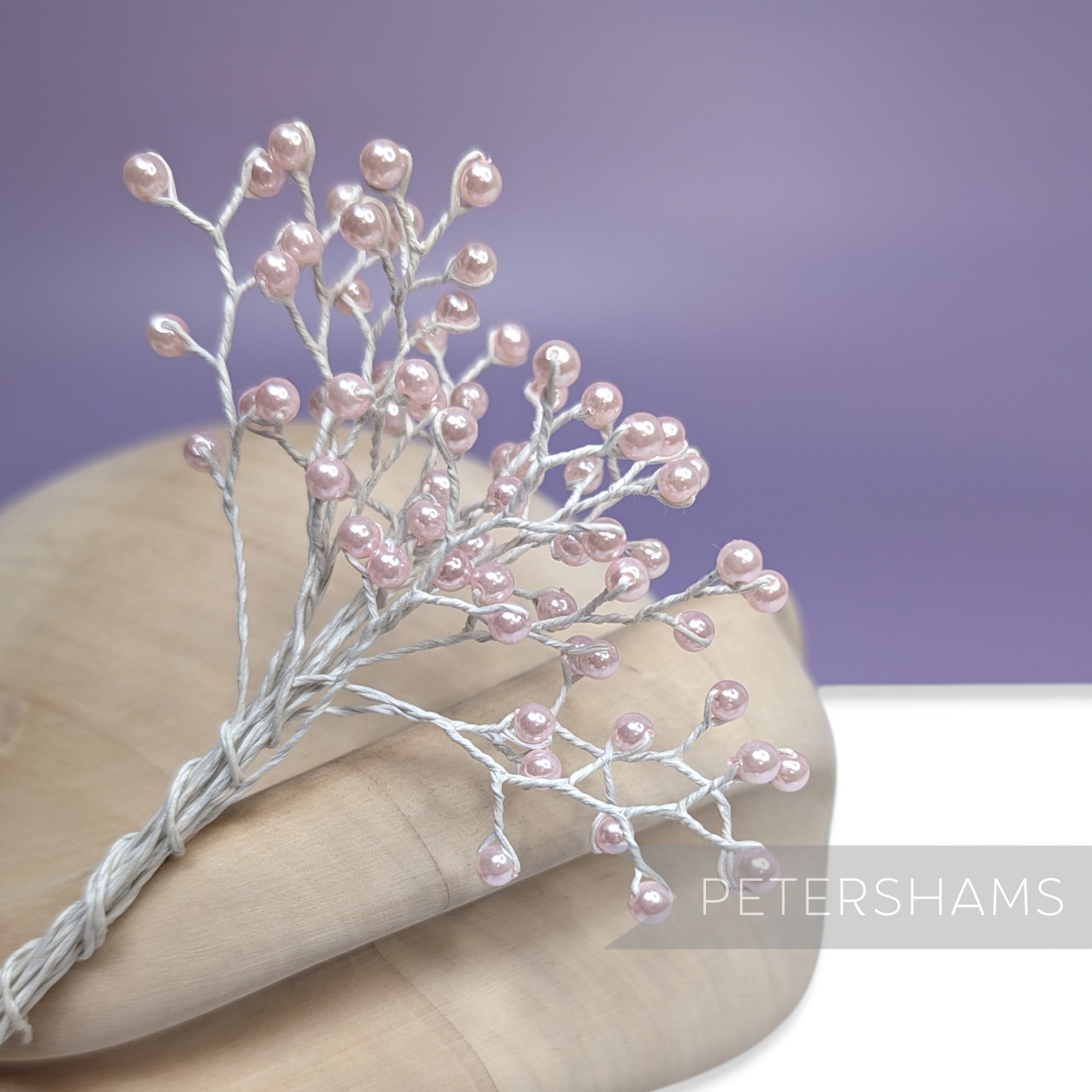 Wired Pearl Sprays - 12 Stems