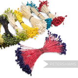 Vintage Fine Double Sided Flower Stamen Bunch