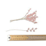 Pearlized Wired Loop Faux Pearl Sprays - 11 Stems