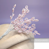 Pearlized Wired Loop Faux Pearl Sprays - 11 Stems