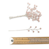 Quad Cluster Pearlized Wired Faux Pearl Sprays - 12 Stems