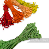 Medium Vintage 1940/50s Paper Wrapped Wire Flower Cores