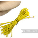 Medium Vintage 1940/50s Paper Wrapped Wire Flower Cores