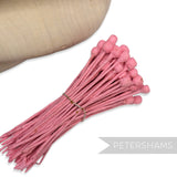 Large Vintage 1940/50s Paper Wrapped Wire Flower Cores