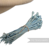 Small Vintage 1940/50s Paper Wrapped Wire Flower Cores