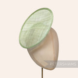 Rounded Scoop 21cm Sinamay Fascinator Hat Base