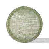 10.5cm Round Sinamay Hat Base