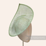 'Diana' 31cm Pointed Scallop Sinamay Fascinator Hat Base