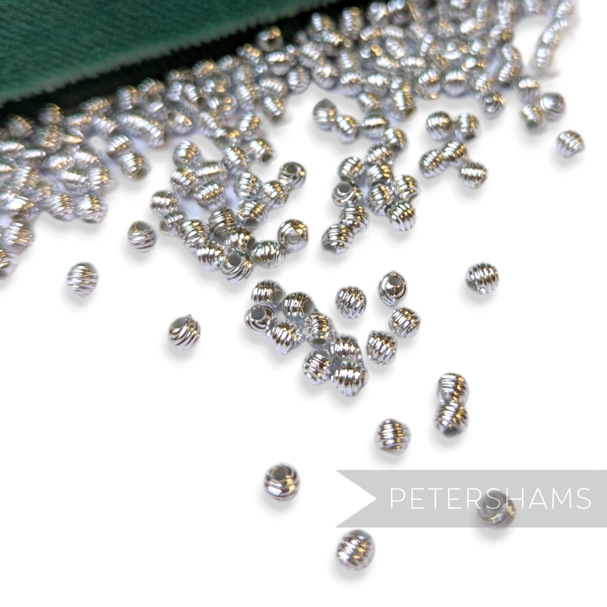 Vintage 1960/70's Tiny 3x3mm Twisted Beads - Approx. 250 Pieces