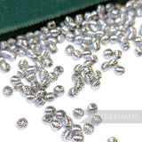 Vintage 1960/70's Tiny 3x3mm Twisted Beads - Approx. 250 Pieces