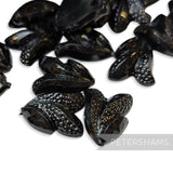 Vintage 1960/70's 15x10mm 'Ears of Corn' Flatback Beads - 36 Pieces