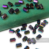 Vintage 1960/70's 10x6mm Octagonal Barrel Beads - 36 Beads