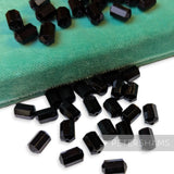 Vintage 1960/70's 10x6mm Octagonal Barrel Beads - 36 Beads