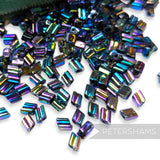 Vintage 1960/70's Tiny 5x5mm Ridged Rhombus Bead - Approx. 200 Beads