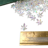 Vintage 1960/70's 12x10mm Hemp Leaf Beads - Approx. 72 Beads