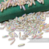Vintage 1960/70's Mini 12x3mm Faceted Disco Beads - Approx. 144 Beads